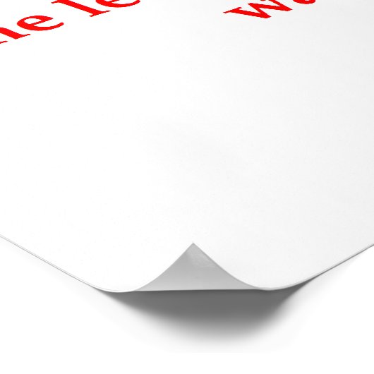 grappige wiskunde poster (Hoek)