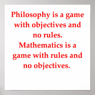 grappige wiskunde poster