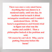 grappige wiskunde poster (Voorkant)