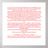 grappige wiskunde poster (Voorkant)