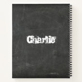 Grappige Wiskunde Quote Chalkboard Notitieboek voo (Achterkant)