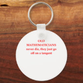 grappige wiskunde sleutelhanger (Voorkant)