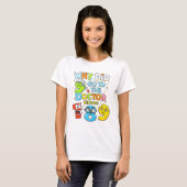 Grappige wiskunde T-shirt voor getallendag 9 Dokte (Voorkant volledig)