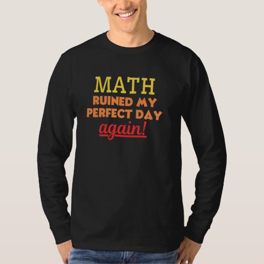 Grappige Wiskunde Wiskunde Algebra Calculus Trigon T-shirt (Voorkant)