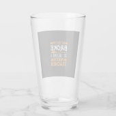 Grappige wiskundeleraar Halloween bezem Glas (Achterkant)