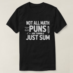 Grappige wiskundeleraar Niet alle wiskundegrapjes T-shirt