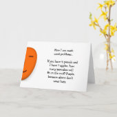 Grappige wiskundevraagstukken Grappige wiskundegra Kaart (Gele Bloem)