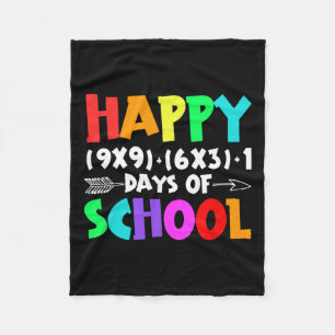 Grappige Wiskundige Formule 100 Dagen School Jonge Fleece Deken