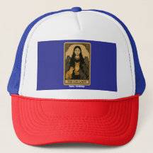 Grappige Witchy Gothic Cat Lady Tarot Kaart Magisc