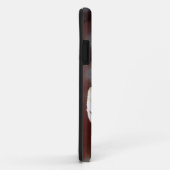 grappige witte stier op de bank Case-Mate iPhone case (Achterkant/rechts)