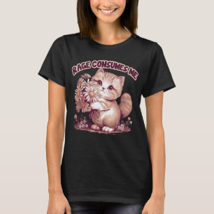 Grappige woede verteert me Grappige domme starende T-shirt