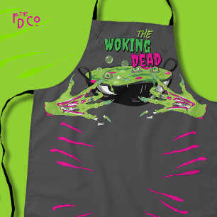 Grappige Woking Dead Zombie Rippin 'Eyeball Poppin Schort