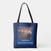 Grappige Wolf Gift voor Recht Student Advocaat Han Tote Bag (Achterkant)