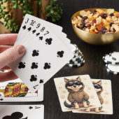 Grappige Wolfshond Kawaii Hond Pokerkaarten (Insitu)