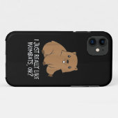 Grappige Wombats Ik Vind Wombats Eigenlijk Echt Le Case-Mate iPhone Case (Achterkant (horizontaal))