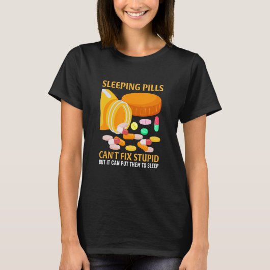 Grappige woordspeling apotheektechnicus lokale dru t-shirt (Voorkant)