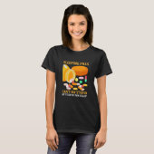 Grappige woordspeling apotheektechnicus lokale dru t-shirt (Voorkant volledig)
