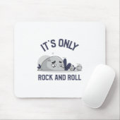 grappige woordspeling over rolstenen muismat (Met muis)