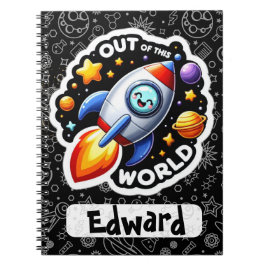 Grappige woordspeling Terug naar school Gepersonal Notitieboek