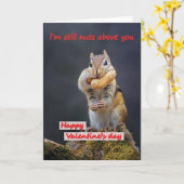 Grappige, woordspeling Valentijnskaart Kaart (Gele Bloem)