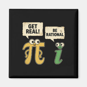 Grappige Word Wakker Wees Rationeel Pi Dag Wiskund Magneet
