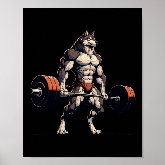 Grappige Workout Gym Jokes T-shirt Bodybuilding Fi Poster (Voorkant)