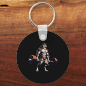 Grappige Workout Gym Jokes T-shirt Bodybuilding Fi Sleutelhanger (Voorkant)