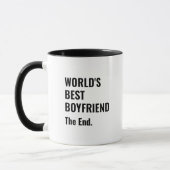 Grappige World's Best Boyfriend Koffie Mok (Links)