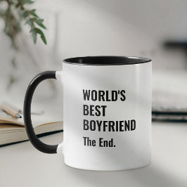 Grappige World's Best Boyfriend Koffie Mok