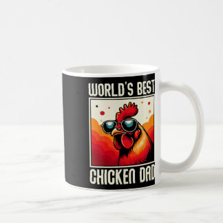 Grappige World's Best Kippenvader Voor Pluimveelli Koffiemok
