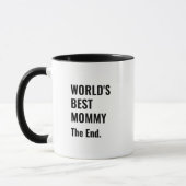 Grappige World's Best Mommy Koffie Mok (Links)