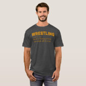 Grappige worstel definitie ontwerp voor worstelaar t-shirt (Voorkant volledig)