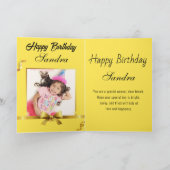 Grappige wortel Happy Birthday Kaart (Binnen)