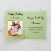 Grappige wortel Happy Birthday Kaart (Binnen)