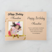 Grappige wortel Happy Birthday Kaart (Binnen)