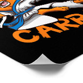 Grappige Wortel Karate Mail Martial Arts Mart Poster (Hoek)