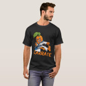 Grappige Wortel Karate Mail Martial Arts Mart T-shirt (Voorkant volledig)