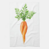 Grappige wortel theedoek (Verticaal)