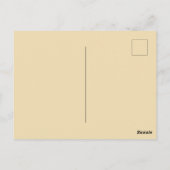 Grappige wortelliefhebbers groente briefkaart (Achterkant)