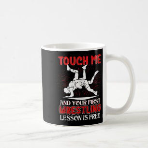Grappige Wrestling Coach Sport Geschenken Tank Koffiemok