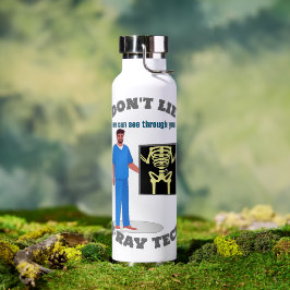 Grappige X-ray Tech Custom Radiology Specialty Waterfles