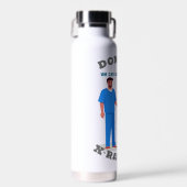 Grappige X-ray Tech Custom Radiology Specialty Waterfles (Voorkant)