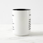 Grappige X-ray Technician Definitie geschenken Mok (Midden)