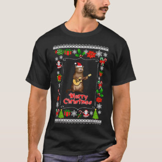 Grappige xmas lelijke kat liefhebbers eigenaren sp t-shirt
