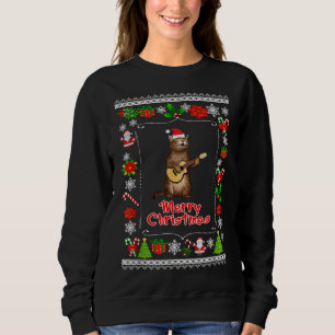 Grappige xmas lelijke kat liefhebbers eigenaren sp trui