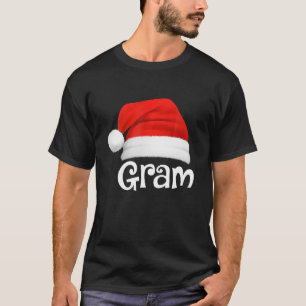 Grappige Xmas pyjamagroep bijpassende gram kerst h T-shirt