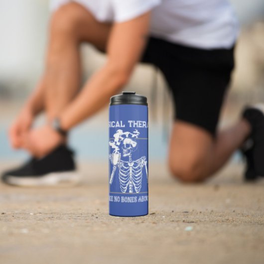 Grappige Xray aanpassen medische fysiotherapeut Thermosbeker