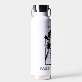 Grappige Xray Medisch Werk Ortho Verpleegster Waterfles