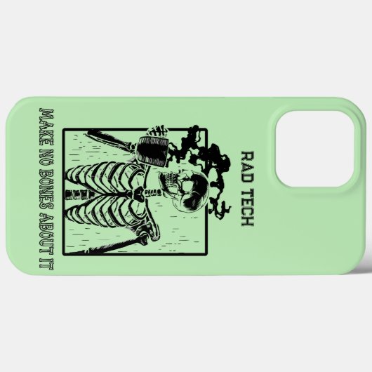 Grappige Xray Medische Baan Rad Tech Case-Mate iPhone Case (Achterkant (horizontaal))