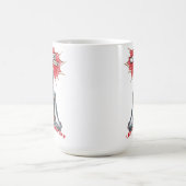 Grappige Yoga Comic Pop Art - "Namaste al" Koffiemok (Center)